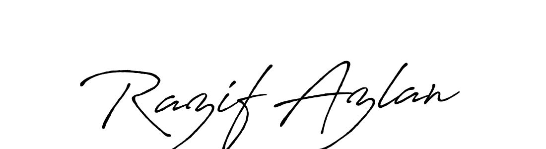 Make a short Razif Azlan signature style. Manage your documents anywhere anytime using Antro_Vectra_Bolder. Create and add eSignatures, submit forms, share and send files easily. Razif Azlan signature style 7 images and pictures png