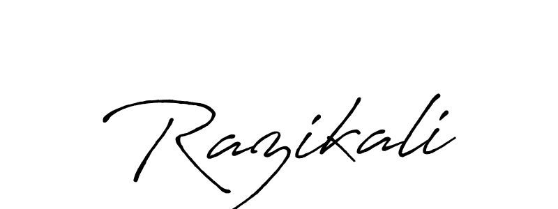 Make a short Razikali signature style. Manage your documents anywhere anytime using Antro_Vectra_Bolder. Create and add eSignatures, submit forms, share and send files easily. Razikali signature style 7 images and pictures png