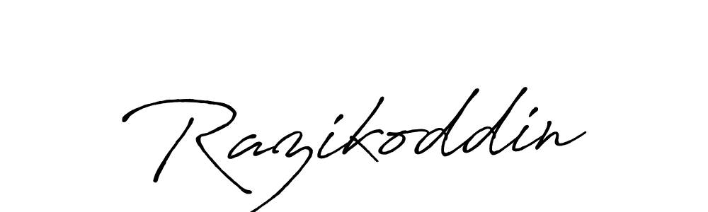 The best way (Antro_Vectra_Bolder) to make a short signature is to pick only two or three words in your name. The name Razikoddin include a total of six letters. For converting this name. Razikoddin signature style 7 images and pictures png