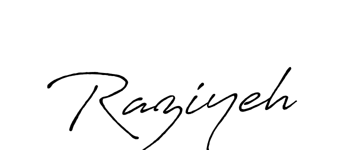 Make a beautiful signature design for name Raziyeh. Use this online signature maker to create a handwritten signature for free. Raziyeh signature style 7 images and pictures png