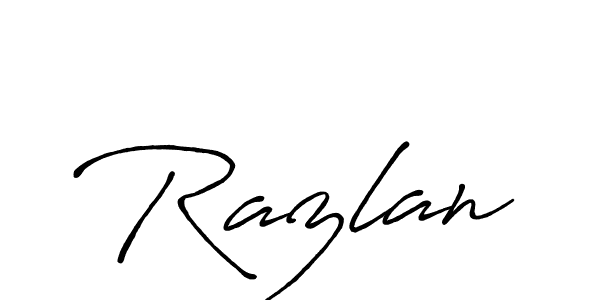 Also You can easily find your signature by using the search form. We will create Razlan name handwritten signature images for you free of cost using Antro_Vectra_Bolder sign style. Razlan signature style 7 images and pictures png