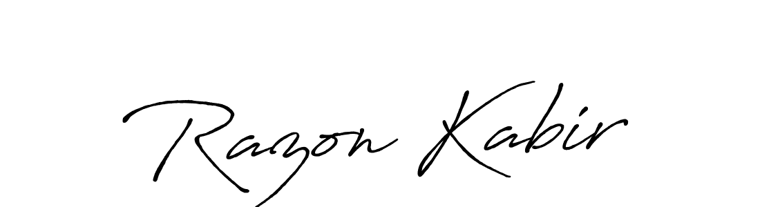 How to Draw Razon Kabir signature style? Antro_Vectra_Bolder is a latest design signature styles for name Razon Kabir. Razon Kabir signature style 7 images and pictures png