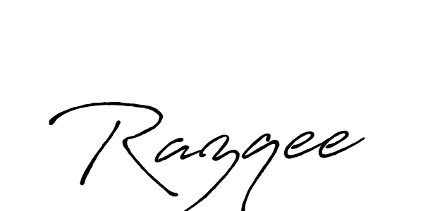 How to Draw Razqee signature style? Antro_Vectra_Bolder is a latest design signature styles for name Razqee. Razqee signature style 7 images and pictures png