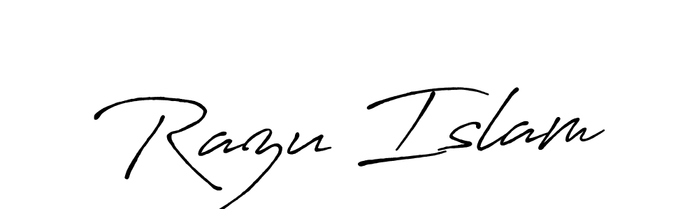 Once you've used our free online signature maker to create your best signature Antro_Vectra_Bolder style, it's time to enjoy all of the benefits that Razu Islam name signing documents. Razu Islam signature style 7 images and pictures png