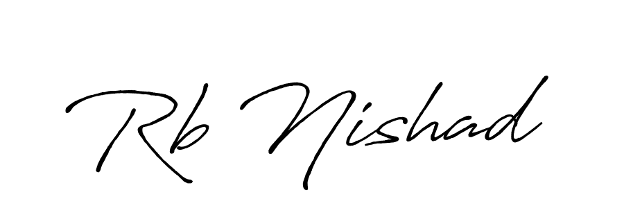 This is the best signature style for the Rb Nishad name. Also you like these signature font (Antro_Vectra_Bolder). Mix name signature. Rb Nishad signature style 7 images and pictures png