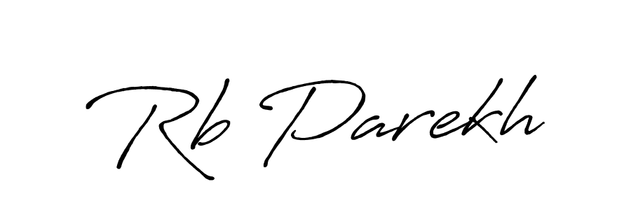 How to Draw Rb Parekh signature style? Antro_Vectra_Bolder is a latest design signature styles for name Rb Parekh. Rb Parekh signature style 7 images and pictures png