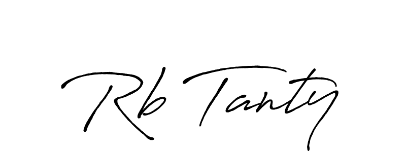 Make a beautiful signature design for name Rb Tanty. Use this online signature maker to create a handwritten signature for free. Rb Tanty signature style 7 images and pictures png