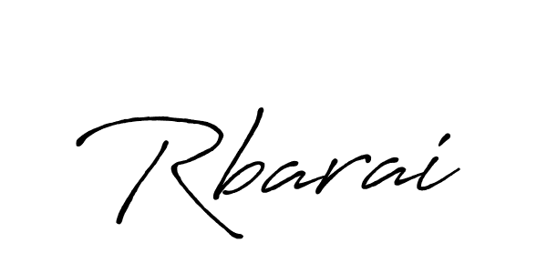 How to make Rbarai signature? Antro_Vectra_Bolder is a professional autograph style. Create handwritten signature for Rbarai name. Rbarai signature style 7 images and pictures png