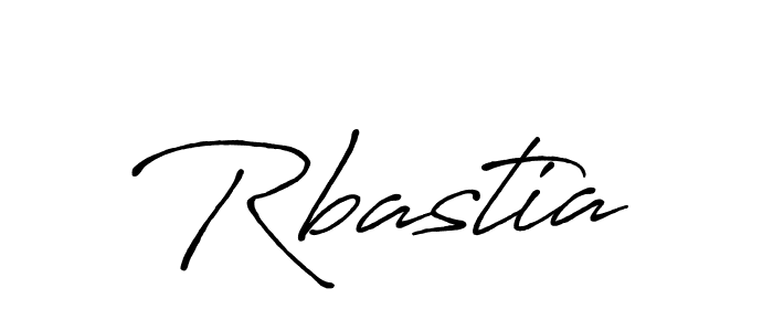How to make Rbastia name signature. Use Antro_Vectra_Bolder style for creating short signs online. This is the latest handwritten sign. Rbastia signature style 7 images and pictures png