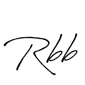 Design your own signature with our free online signature maker. With this signature software, you can create a handwritten (Antro_Vectra_Bolder) signature for name Rbb. Rbb signature style 7 images and pictures png