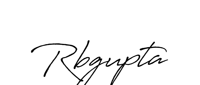 Rbgupta stylish signature style. Best Handwritten Sign (Antro_Vectra_Bolder) for my name. Handwritten Signature Collection Ideas for my name Rbgupta. Rbgupta signature style 7 images and pictures png