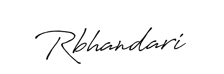 How to Draw Rbhandari signature style? Antro_Vectra_Bolder is a latest design signature styles for name Rbhandari. Rbhandari signature style 7 images and pictures png