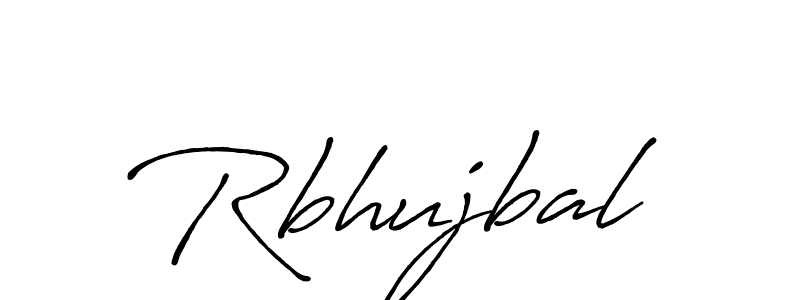 How to make Rbhujbal signature? Antro_Vectra_Bolder is a professional autograph style. Create handwritten signature for Rbhujbal name. Rbhujbal signature style 7 images and pictures png