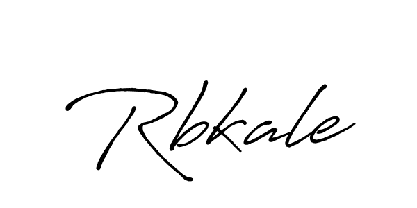 Make a beautiful signature design for name Rbkale. With this signature (Antro_Vectra_Bolder) style, you can create a handwritten signature for free. Rbkale signature style 7 images and pictures png