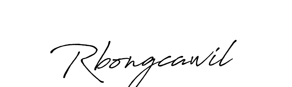 Also we have Rbongcawil name is the best signature style. Create professional handwritten signature collection using Antro_Vectra_Bolder autograph style. Rbongcawil signature style 7 images and pictures png