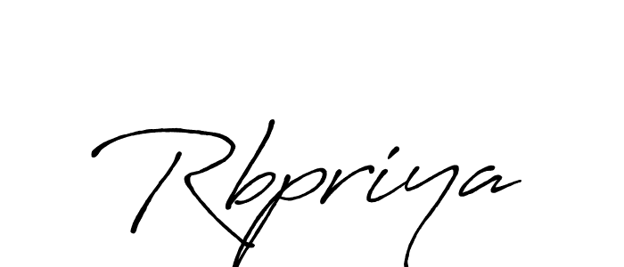 The best way (Antro_Vectra_Bolder) to make a short signature is to pick only two or three words in your name. The name Rbpriya include a total of six letters. For converting this name. Rbpriya signature style 7 images and pictures png