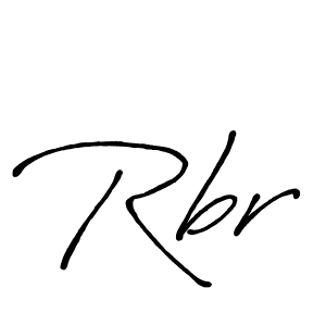 Make a beautiful signature design for name Rbr. With this signature (Antro_Vectra_Bolder) style, you can create a handwritten signature for free. Rbr signature style 7 images and pictures png