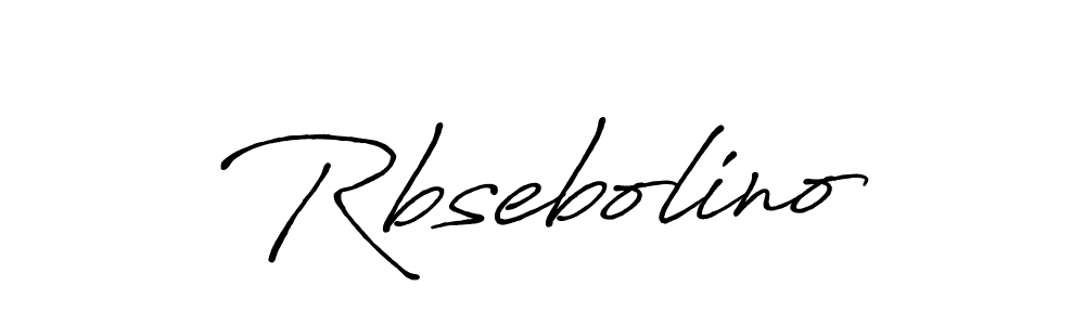 Once you've used our free online signature maker to create your best signature Antro_Vectra_Bolder style, it's time to enjoy all of the benefits that Rbsebolino name signing documents. Rbsebolino signature style 7 images and pictures png