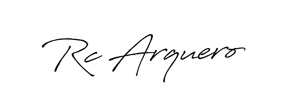 Once you've used our free online signature maker to create your best signature Antro_Vectra_Bolder style, it's time to enjoy all of the benefits that Rc Arquero name signing documents. Rc Arquero signature style 7 images and pictures png