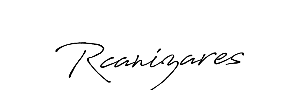 You should practise on your own different ways (Antro_Vectra_Bolder) to write your name (Rcanizares) in signature. don't let someone else do it for you. Rcanizares signature style 7 images and pictures png