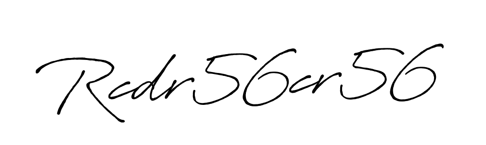 Design your own signature with our free online signature maker. With this signature software, you can create a handwritten (Antro_Vectra_Bolder) signature for name Rcdr56cr56. Rcdr56cr56 signature style 7 images and pictures png