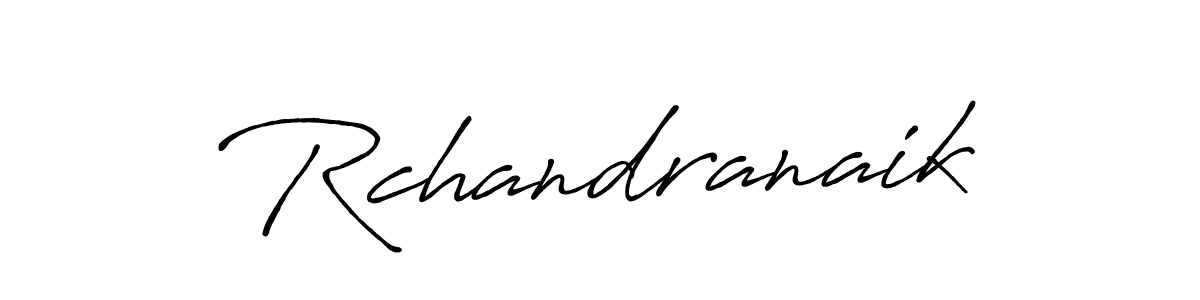 Make a beautiful signature design for name Rchandranaik. Use this online signature maker to create a handwritten signature for free. Rchandranaik signature style 7 images and pictures png