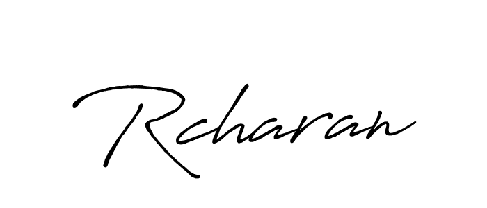 How to Draw Rcharan signature style? Antro_Vectra_Bolder is a latest design signature styles for name Rcharan. Rcharan signature style 7 images and pictures png