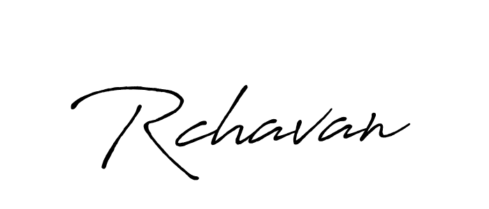 Here are the top 10 professional signature styles for the name Rchavan. These are the best autograph styles you can use for your name. Rchavan signature style 7 images and pictures png