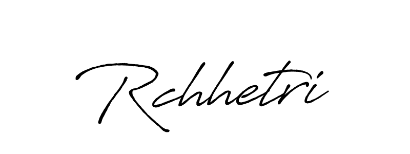 if you are searching for the best signature style for your name Rchhetri. so please give up your signature search. here we have designed multiple signature styles  using Antro_Vectra_Bolder. Rchhetri signature style 7 images and pictures png