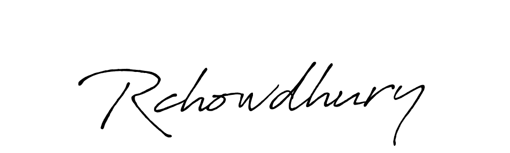 Similarly Antro_Vectra_Bolder is the best handwritten signature design. Signature creator online .You can use it as an online autograph creator for name Rchowdhury. Rchowdhury signature style 7 images and pictures png