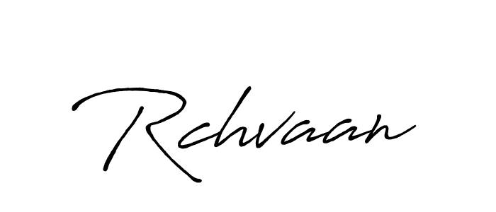 Design your own signature with our free online signature maker. With this signature software, you can create a handwritten (Antro_Vectra_Bolder) signature for name Rchvaan. Rchvaan signature style 7 images and pictures png