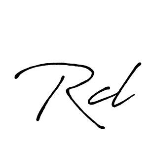 How to Draw Rcl signature style? Antro_Vectra_Bolder is a latest design signature styles for name Rcl. Rcl signature style 7 images and pictures png