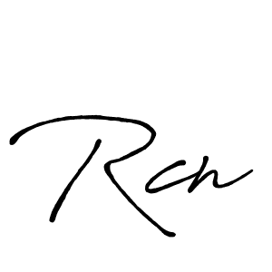 How to Draw Rcn signature style? Antro_Vectra_Bolder is a latest design signature styles for name Rcn. Rcn signature style 7 images and pictures png