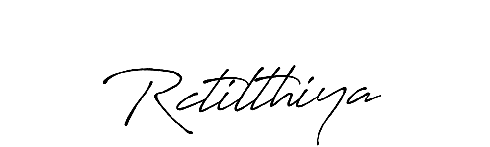 How to make Rctilthiya signature? Antro_Vectra_Bolder is a professional autograph style. Create handwritten signature for Rctilthiya name. Rctilthiya signature style 7 images and pictures png