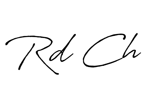The best way (Antro_Vectra_Bolder) to make a short signature is to pick only two or three words in your name. The name Rd Ch include a total of six letters. For converting this name. Rd Ch signature style 7 images and pictures png