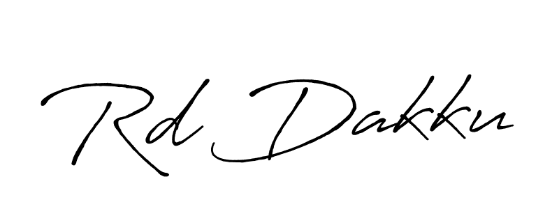 Make a beautiful signature design for name Rd Dakku. Use this online signature maker to create a handwritten signature for free. Rd Dakku signature style 7 images and pictures png