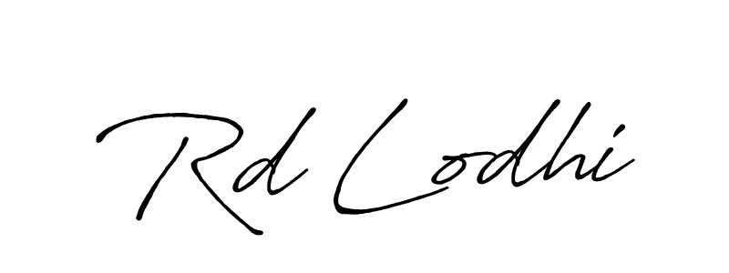 How to Draw Rd Lodhi signature style? Antro_Vectra_Bolder is a latest design signature styles for name Rd Lodhi. Rd Lodhi signature style 7 images and pictures png