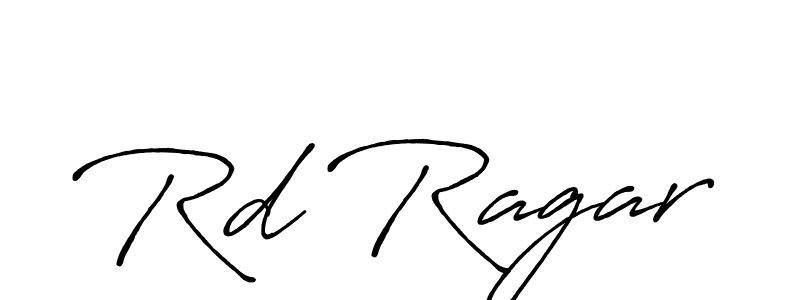 How to make Rd Ragar signature? Antro_Vectra_Bolder is a professional autograph style. Create handwritten signature for Rd Ragar name. Rd Ragar signature style 7 images and pictures png