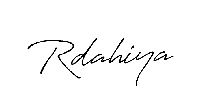 The best way (Antro_Vectra_Bolder) to make a short signature is to pick only two or three words in your name. The name Rdahiya include a total of six letters. For converting this name. Rdahiya signature style 7 images and pictures png