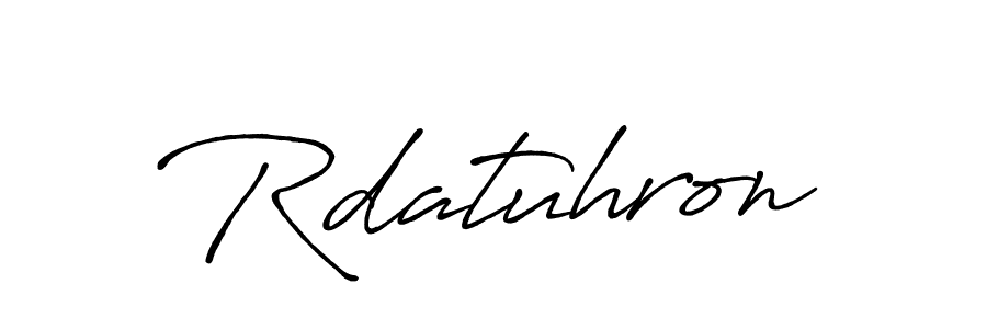 Make a short Rdatuhron signature style. Manage your documents anywhere anytime using Antro_Vectra_Bolder. Create and add eSignatures, submit forms, share and send files easily. Rdatuhron signature style 7 images and pictures png