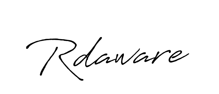 Here are the top 10 professional signature styles for the name Rdaware. These are the best autograph styles you can use for your name. Rdaware signature style 7 images and pictures png