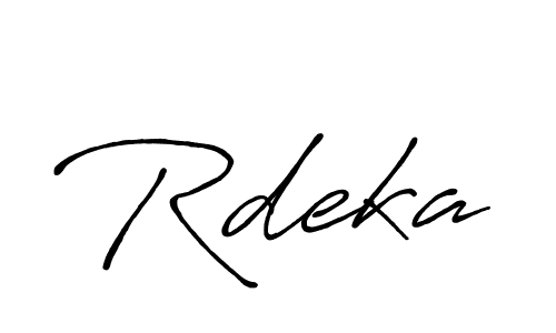 It looks lik you need a new signature style for name Rdeka. Design unique handwritten (Antro_Vectra_Bolder) signature with our free signature maker in just a few clicks. Rdeka signature style 7 images and pictures png