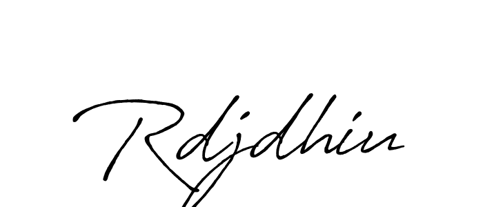 if you are searching for the best signature style for your name Rdjdhiu. so please give up your signature search. here we have designed multiple signature styles  using Antro_Vectra_Bolder. Rdjdhiu signature style 7 images and pictures png