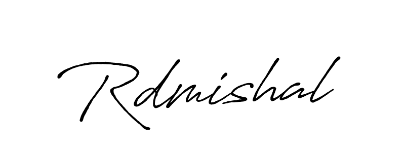 Design your own signature with our free online signature maker. With this signature software, you can create a handwritten (Antro_Vectra_Bolder) signature for name Rdmishal. Rdmishal signature style 7 images and pictures png