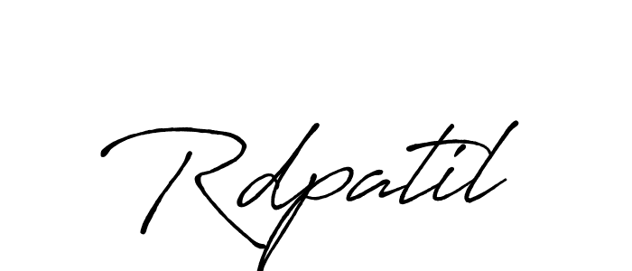 if you are searching for the best signature style for your name Rdpatil. so please give up your signature search. here we have designed multiple signature styles  using Antro_Vectra_Bolder. Rdpatil signature style 7 images and pictures png