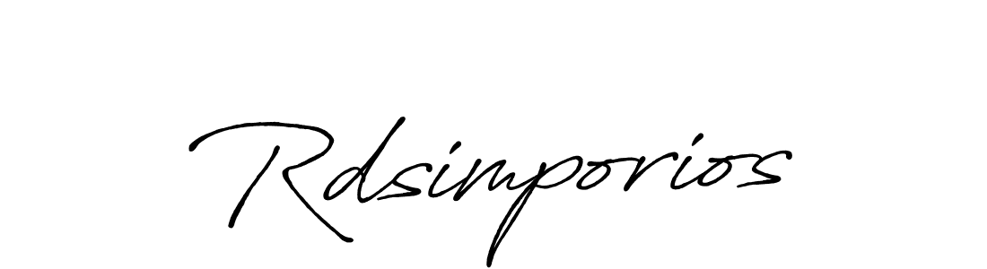 Make a beautiful signature design for name Rdsimporios. Use this online signature maker to create a handwritten signature for free. Rdsimporios signature style 7 images and pictures png