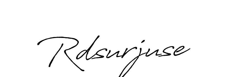 Make a beautiful signature design for name Rdsurjuse. Use this online signature maker to create a handwritten signature for free. Rdsurjuse signature style 7 images and pictures png