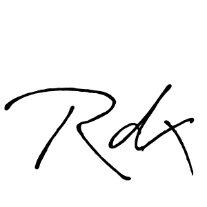 How to Draw Rdx signature style? Antro_Vectra_Bolder is a latest design signature styles for name Rdx. Rdx signature style 7 images and pictures png