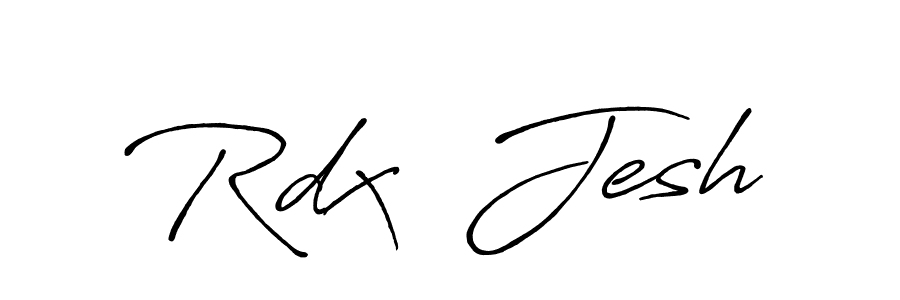 Best and Professional Signature Style for Rdx  Jesh. Antro_Vectra_Bolder Best Signature Style Collection. Rdx  Jesh signature style 7 images and pictures png