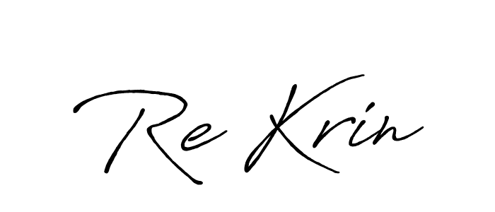 Similarly Antro_Vectra_Bolder is the best handwritten signature design. Signature creator online .You can use it as an online autograph creator for name Re Krin. Re Krin signature style 7 images and pictures png